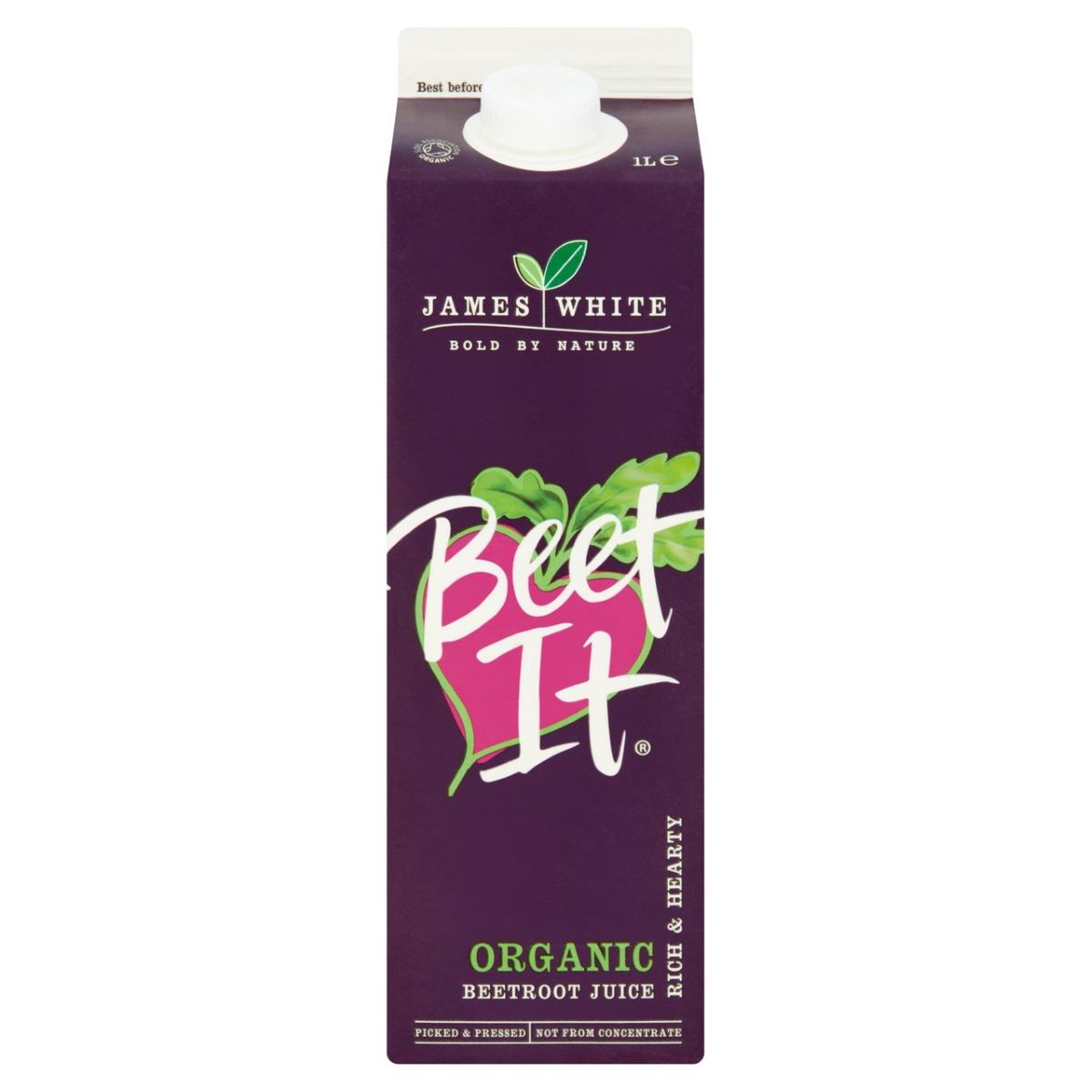 James White Organic Beetroot Juice 1L