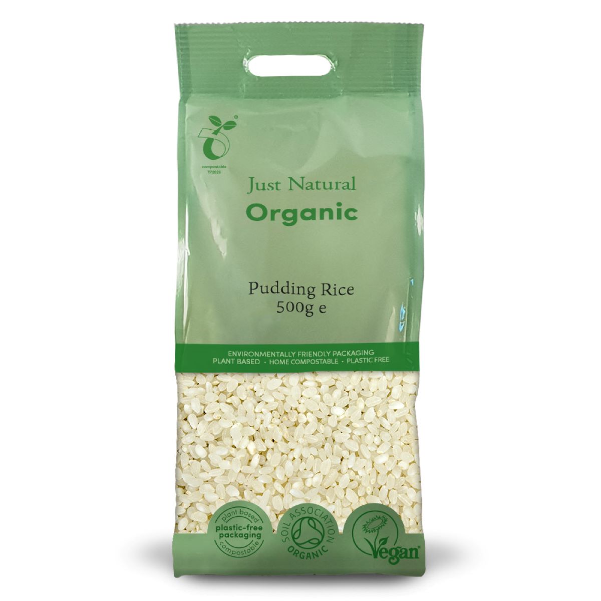 Just Natural Organic Pudding Rice 500g