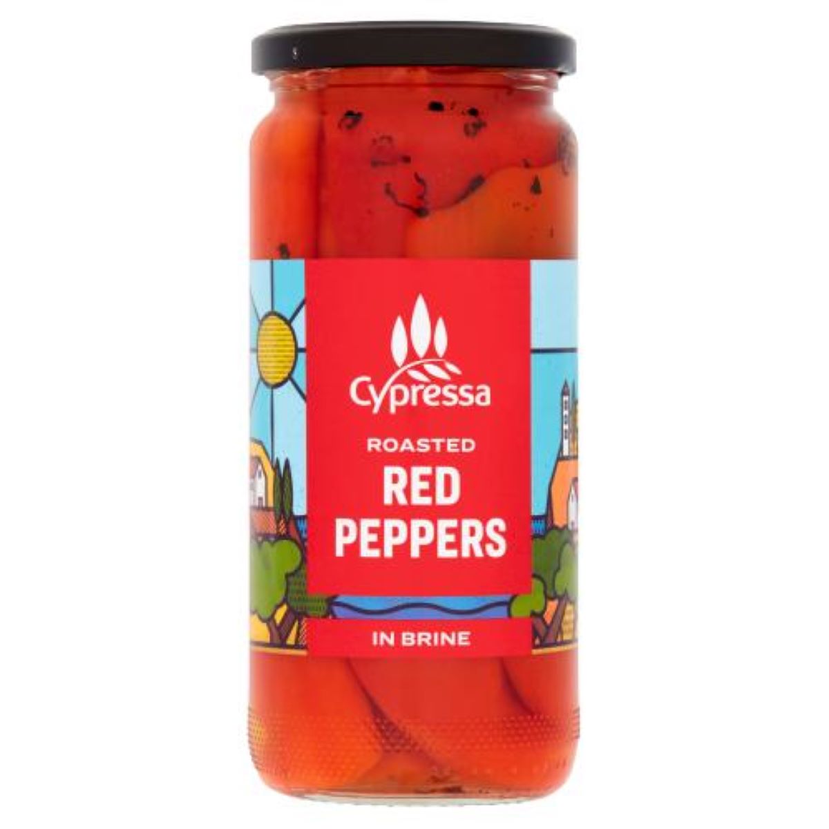 Cypressa Roasted Red Peppers 465g
