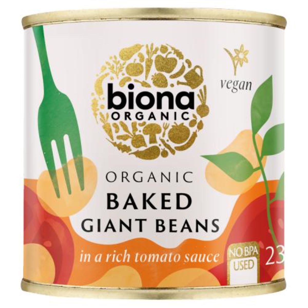 Biona Organic Baked Giant Beans 230g