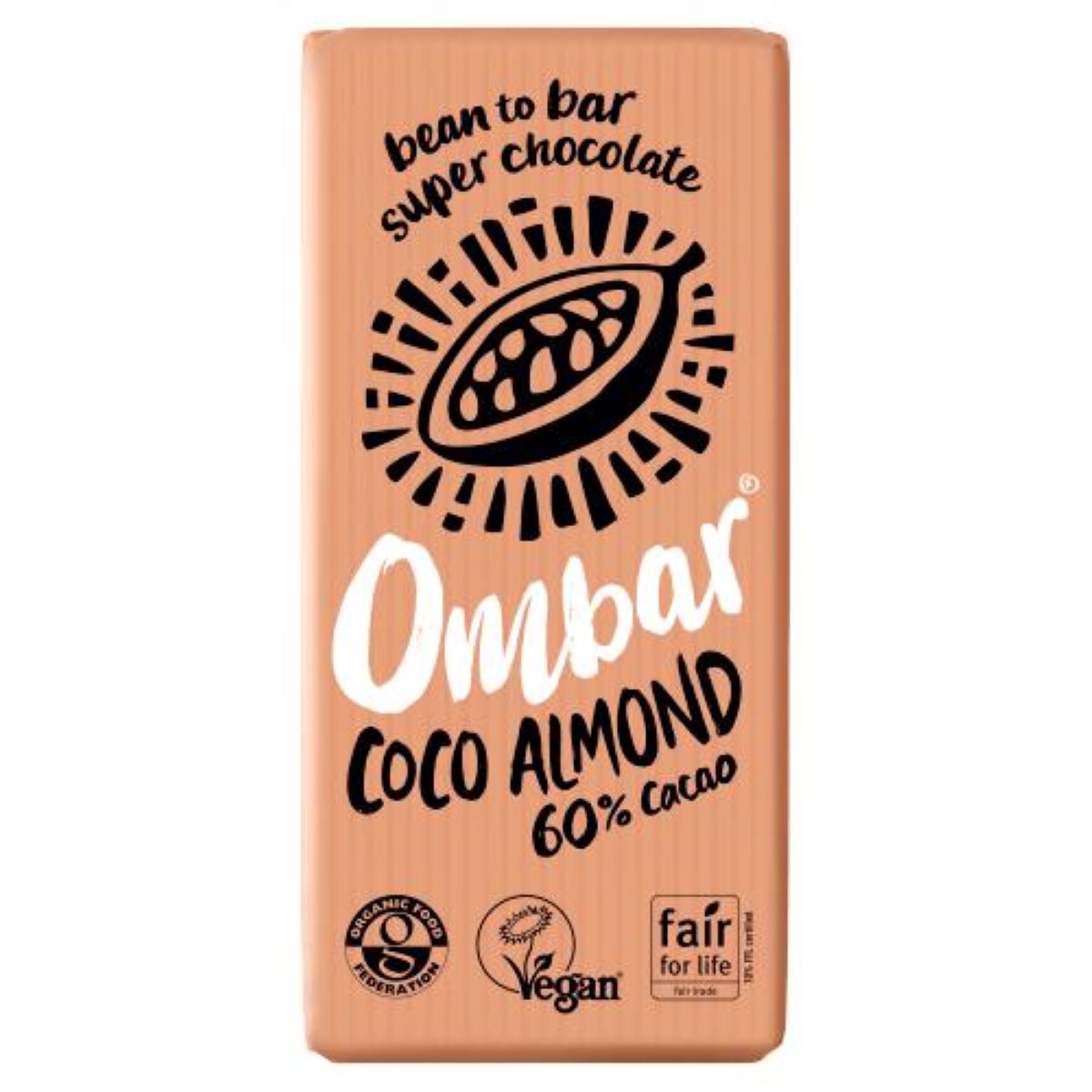 Ombar Coco Almond Organic Vegan Fair Trade Chocolate 70g